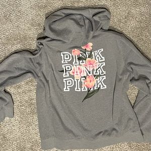 Victoria Secret PINK Zip-up hoodie, Sz. XL